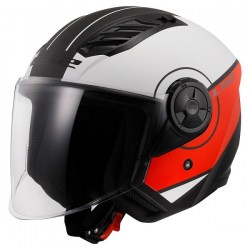 /capacete aberto LS2 OF616 airflow cover vermelho_1